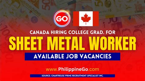 sheet metal worker jobs canada